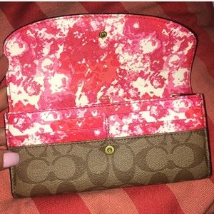 Coach signature wallet